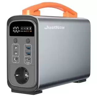Pay Only €149.99 For Justnow Gt240 Pro 240w Portable Power Station, 320wh Lifepo4 Battery Solar Generator, Pd 60w Fast Charging, Led Light, 6 Outputs With This Coupon Code At Geekbuying