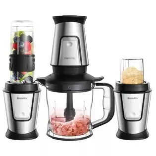 Pay Only €62.99 For Biolomix Tb23m 3-in-1 Multifunctional Food Processor, 700w Portable Juicer, Personal Blender, Meat Grinder Chopper, Coffee Spice Grinder, Smoothies, Fruits Mixer With This Coupon Code At Geekbuying