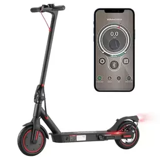 Pay Only $256.30 For Iscooter I9 Folding Electric Scooter 8.5 Inch Pneumatic Tire 350w Motor 7.5ah Battery 25km/h Max Speed App Ip54 Waterproof - Black With This Coupon Code At Geekbuying