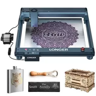 Order In Just $600.27 Longer Laser B1 30w Laser Engraver Cutter, 6-core Laser Head, 33-36w Power Output, 450 X 440mmengraving Area With This Discount Coupon At Geekbuying