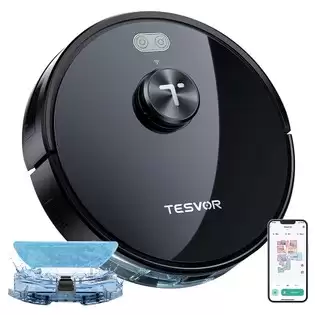Pay Only $140.90 For Tesvor S5 Robot Vacuum Cleaner, 3 In 1 Vacuum Mopping Sweeping, 3000pa Suction, Lidar Navigation, 600ml Dust Box, 2600mah Battery, Max 180 Mins Runtime, App/voice Control With This Coupon Code At Geekbuying