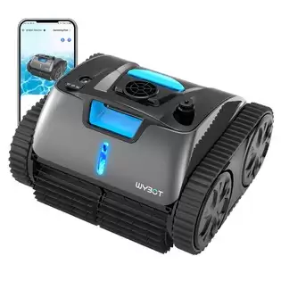 Pay Only €500 For Wybot C1 Max Cordless Pool Robot Vacuum With App, 180-240min Runtime, 3 Cleaning Modes, Wall Climbing, 65w Suction Power, Up To 2152sq.ft Area, Gray With This Coupon Code At Geekbuying