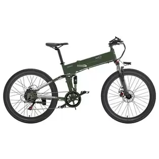 Order In Just $879.35 Bezior X500 Pro Folding Electric Bike Bicycle 48v 10.4ah Battery 500w Motor 26 Inch Tire Aluminum Alloy Frame Shimano 7-speed Shift Max Speed 30km/h 100km Power-assisted Mileage Range Lcd Display Ip54 Waterproof - Black Green With This Discount Coupon A