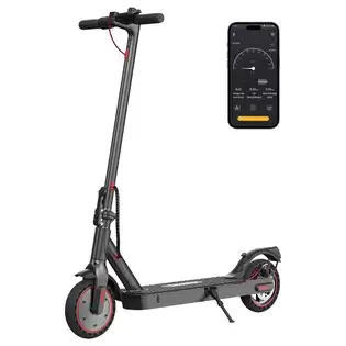 Order In Just $220.38 Iscooter I9 Folding Electric Scooter 8.5 Inch Honeycomb Tire 350w Motor 7.5ah Battery 30km/h Max Speed App Ip54 Waterproof - Black With This Discount Coupon At Geekbuying