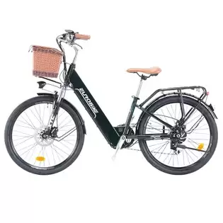 Pay Only $684.74 For Eurobike Cityrun-26 Step-thru Electric City Bike 26 Inch Tire 250w Motor 36v 10ah Battery 25km/h Max Speed 30-50km Range Shimano 7-speed Gear Dual Disc Brake - Green With This Coupon Code At Geekbuying
