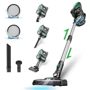 Order In Just €69.99 Vactidy V8 Handheld Cordless Vacuum Cleaner, 20kpa Suction, 1.2l Dustbin, Led Electric Brush Head, 2200mah Detachable Battery, 35min Runtime, For Carpet Pet Hair Cleaning With This Discount Coupon At Geekbuying