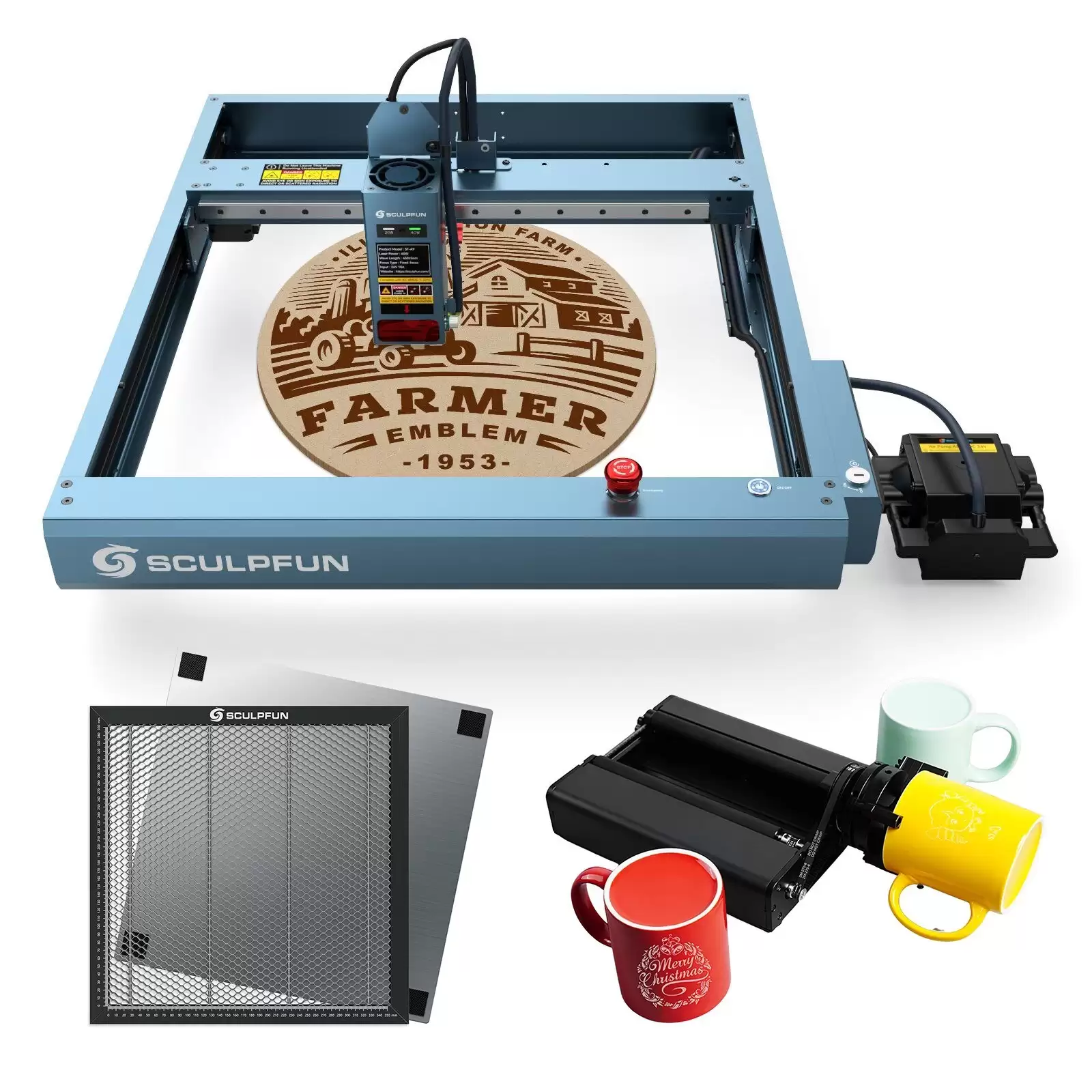 Coupon for Sculpfun Sf-A9 40w Laser Engraver At Tomtop