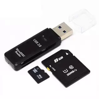 Pay Only $7.99 For Usb 2.0 Sd Card Reader 5gbps Transmission Speed For Tv, Laptop, Computer, Camera - Black With This Coupon At Geekbuying