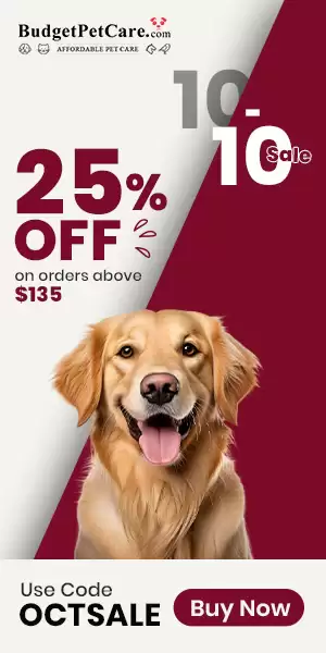 Get 25% Off Your Order & Free Shipping With This Budgetpetcare Discount Voucher