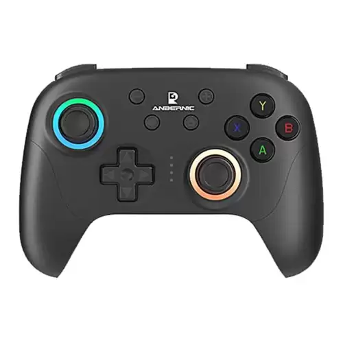 Order In Just $24.27 Anbernic Rg P01 Game Controller, Hall Effect Triggers & Joystick, Six-axis Gyroscope, Bluetooth/2.4g Wireless/ Wired Connection, 9 Hours Autonomy, Compatible With Pc, Switch, Android, Ios, Steam - Black With This Coupon At Geekbuying