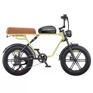 Order In Just €949.00 Engwe M1 Electric Bike, 250w Motor, 48v 15.6ah Battery, 20*4.0 Inch Fat Tire, 25 Km/h Max Speed, 90km Range, Hydraulic Disc Brakes, Double Suspension, Shimano 7-speed, Lcd Display - Yellow With This Discount Coupon At Geekbuying