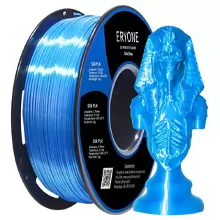 Pay Only $#value For Eryone Silk Pla Filament 1kg - Blue With This Coupon Code At Geekbuying