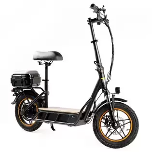 Order In Just $561.14 Kukirin C1 Pro Electric Scooter With Seat, 14-inch Pneumatic Tire, 500w Motor, 48v 15ah Battery, 45km Max Speed, 60km Range, Disc Brake & Electronic Brake, Rear Storage Box With This Discount Coupon At Geekbuying