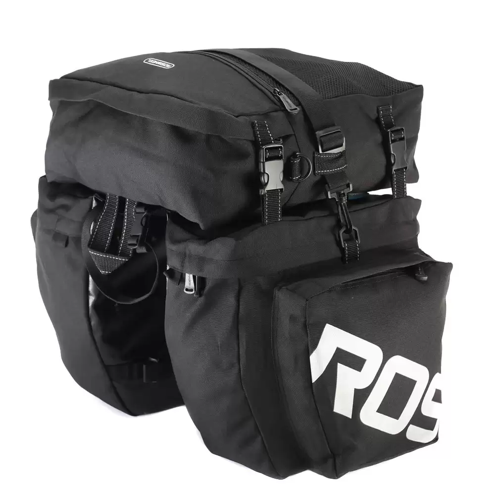 Order In Just $10.71 Roswheel 3 In 1 Multifunction Road Mtb Mountain Bike Bag Bicycle Pannier Rear Seat Trunk Bag With This Discount Coupon At Tomtop