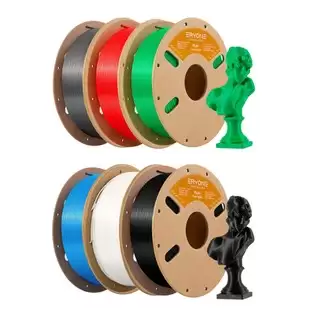 Order In Just $86.34 6kg Eryone High Speed Pla+ 3d Printing Filament (1kg Green+1kg Black+1kg Red+1kg Grey+1kg Blue+1kg Ivory White) With This Discount Coupon At Geekbuying
