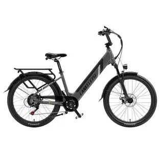 Order In Just €1049.00 Lankeleisi Es500pro Electric Bike 500w Motor 48v 14.5ah Battery 24'' Tire 32km/h Max Speed Shimano 7 Speed Gear - Grey With This Discount Coupon At Geekbuying