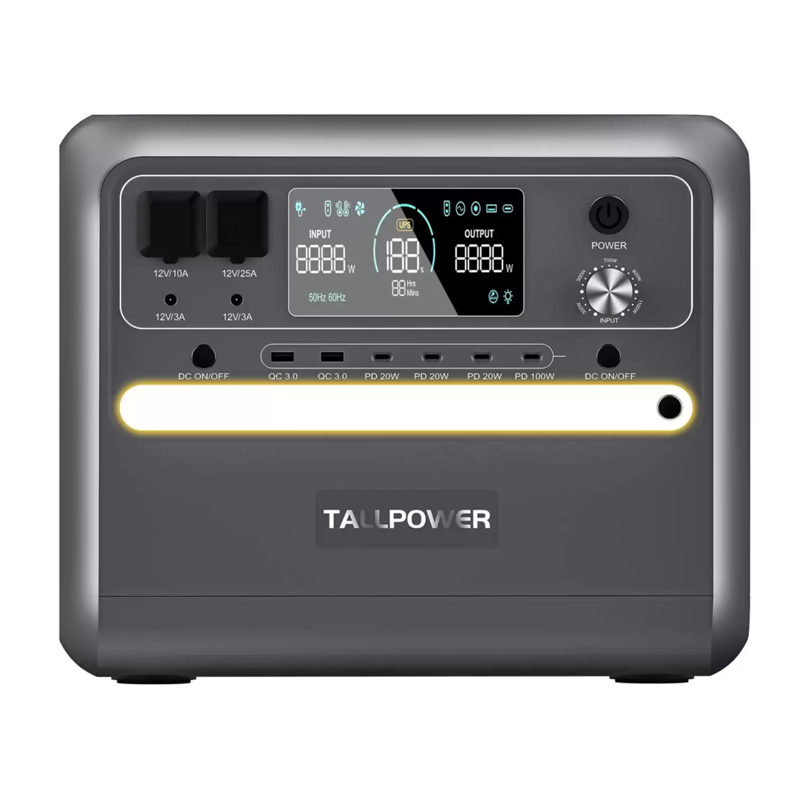 Order In Just €769 [Eu Warehouse] Tallpower V2400 Portable Power Station 2160wh Lifepo4 Solar Generator At Tomtop