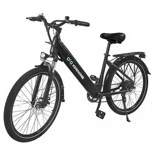 Order In Just €819.00 Kornorge C7 Electric Bike, 350w Motor, 36v 12.5ah Battery, 26-inch Tires, 32km/h Max Speed, 50km Range, Mechanical Disc Brake - Black With This Discount Coupon At Geekbuying