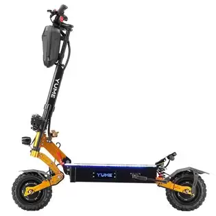 Pay Only €1379.00 For Yume X11+ Electric Scooter, 3000w*2 Motor, 60v 27ah Battery, 11-inch Off-road Fat Tires, 80km/h Max Speed, 90km Max Range, Ebs Front & Rear Hydraulic Disk Brakes, Lcd Display With This Coupon Code At Geekbuying
