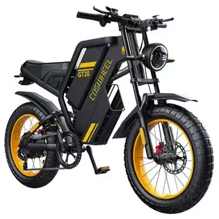 Pay Only €1749.00 For Coswheel Gt20 Electric Off-road Bike, 20*4.0 Inch Tire, 750w Motor 45km/h Max Speed, 25ah Battery For 140-160km Range With This Coupon Code At Geekbuying