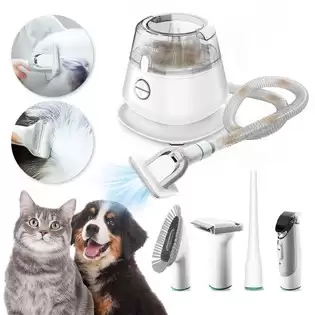 Pay Only $107.22 For Yisora P20s Dog Clipper With Pet Hair Vacuum Cleaner With 5 Proven Care Tools With This Coupon Code At Geekbuying