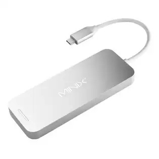 Take Flat 5% Off Off On Minix Neo S2, Minix Neo 240gb Ssd Storage, Aluminum Usb-c Multiport Solid State Drives Storage Hub With Type-c To Hdmi Display Output 4k @ 30hz, 2 X Usb 3.0 And Usb-c For Power Delivery, Compatible For Apple Macbook - Silver With This Discount Coupon