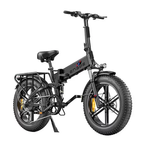 Order In Just $1349 Engwe Engine Pro Folding Electric Bicycle 20*4 Inch Fat Tire 750w Brushless Motor 48v 16ah Battery 45km/h Max Speed Up With This Coupon At Geekbuying
