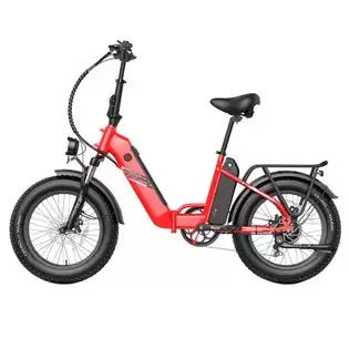 Pay Only €1429.00 For Fafrees Ff20 Polar Electric Bike 48v 500w Motor 40km/h Max Speed Dual 10.4ah Batteries For 150km Range 20*4.0 Inch Chaoyang Fat Tire Double Disc Brakes Shimano 7-speed Gear Lcd Color Display - Red With This Coupon Code At Geekbuying