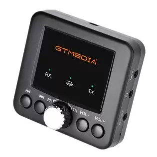 Pay Only $14.01 For Gtmedia Rt05 Bluetooth 5.2 Audio Adapter Audio Receiver Transmitter With This Coupon Code At Geekbuying
