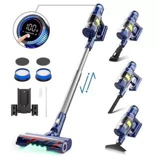 Pay Only €139.99 For Vicsonic S7 Cordless Vacuum Cleaner, 35kpa Suction Power, 480w Motor, 65min Runtime, 4 Suction Modes, Oled Touch Screen, 180 Foldable, Led Searchlight, 6-stage Hepa Filtration With This Coupon Code At Geekbuying