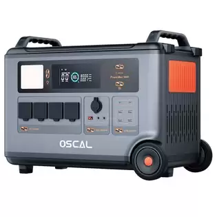 Pay Only €1599.00 For Oscal Powermax 3600 Rugged Power Station, 3600wh To 57600wh Lifepo4 Battery, 14 Outlets, 5 Led Light Modes, Morse Code Signal With This Coupon Code At Geekbuying