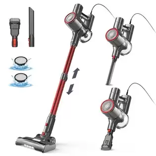 Pay Only €62.99 For Yisora I8 Corded Vacuum Cleaner, 23kpa Powerful Suction, 0.8l Dust Cup, 6m Long Cord, 4 Led Headlights, Self-standing, Red With This Coupon Code At Geekbuying
