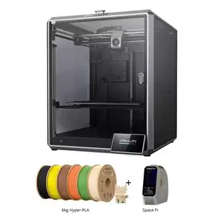 Order In Just $790.67 Creality K1 Max 3d Printer + Space Pi Dryer + 6kg Creality Hyper-pla - Black + Skin Color + Yellow + Green + Orange + Brown With This Discount Coupon At Geekbuying