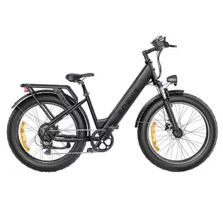 Order In Just $1099 Engwe E26 Step-thru Electric Bike, 48v 16ah Battery 750w Motor Mountain Bike Shimano 7-speed Gear 87 Miles Max Range 28mph Max Speed 26*4.0 Inch Fat Tire 150kg Load Hydraulic Disc Brake - Galaxy Grey With This Coupon At Geekbuying
