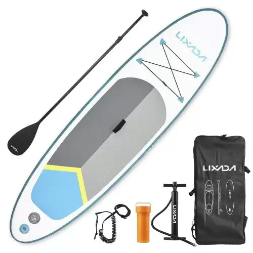 Order In Just $109.99 For Lixada 3.2m Inflatable Paddle Board Stand Up For Adult 6 Inch Thick Sup Paddleboard At Cafago