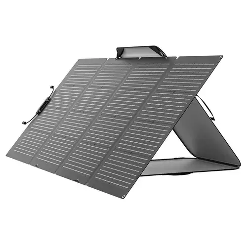 Pay Only $339 For Ecoflow 220w Bifacial Portable Solar Panel, 23% Conversion Efficiency, 155w Rear Panel, Waterproof Ip68 With This Coupon At Geekbuying