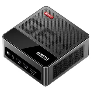 Order In Just $638.59 Aoostar Gem12 Pro Mini Pc, Amd Ryzen 7 8845hs 8 Core Up To 5.1ghz, 32gb Ddr5 Ram 1tb Pcle 4.0 Ssd, Hdmi 2.1 + Dp 1.4+ Usb 4 + Type-c 4k 120hz Four Screen Display, Wifi 6 Bluetooth 5.2, 2*2.5g Lan, 2*usb3.2 2*usb2.0 1*oculink, Adjustable Bios With This