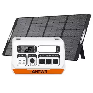 Order In Just $1,625.83 Lanpwr 2400 Pro Balcony Solar System 2040wh + 1x Pv400 Foldable Solar Panel 400w With This Discount Coupon At Geekbuying