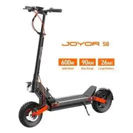 Joyor S8 Long Range Electric Scooter 600w Motor 48v 26ah Battery 10 Inch Tires 25kmh Max Speed 90km Range Dual Disc Brakes Extra $60 Off With Code