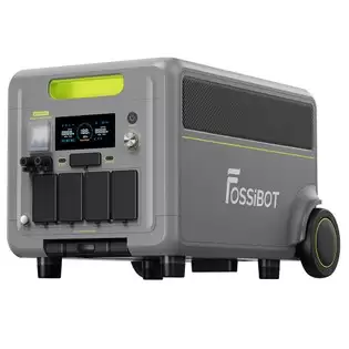 Pay Only €2999.00 For Fossibot F7200 Portable Power Station, 5222.4wh Capacity, 7200w Output, 5200w Hybrid Fast Charging, <10ms Ups Switchover, Smart App Control, Ev-grade Lifepo4 Battery With 6500+ Cycles, Solar Generator For Home Backup/outdoor Camping/rv/emergency With Th