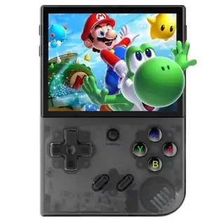 Pay Only €54.99 For Anbernic Rg35xx Plus Game Console, 32gb + 64gb Tf Card With 5000+ Games, 3300mah Battery, 8 Hours Of Playtime, 5g Wifi Bluetooth, Moonlight Streaming, Vibration Motor - Transparent Black With This Coupon Code At Geekbuying