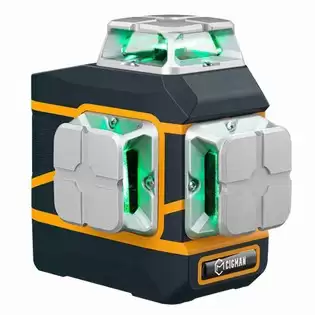 Pay Only $108.73 For Cigman Cm-801 3x360 Self-leveling Laser Level - 3d Green Cross Line, Dual Rechargeable Batteries, Remote-controlled, Ip54 Waterproof With This Coupon Code At Geekbuying