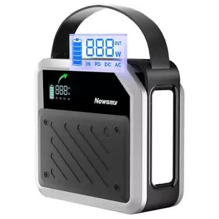 Order In Just $127.64 Newsmy P72 Portable Power Station, 268w 270wh/72000mah Limnfepo4 Battery With Spotlight, 2100w Usb-c Pd, 5 Output With This Discount Coupon At Geekbuying