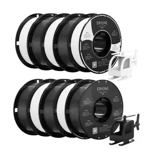 Order In Just €129.00 10kg Eryone Petg Filament - 5kg Black + 5kg White With This Discount Coupon At Geekbuying