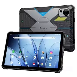 Pay Only $337.93 For Fossibot Dt3 5g Rugged Tablet, Android 15, 10.4 Inch 1200x2000 Display, 12gb Ram 256gb Rom, Wifi 6, 21560mah Battery 66w Fast Charge, 64mp+32mp Camera, Led Flashlight, Nfc, Gps/galileo/glonass/qzss/beidou/navic, Fingerprint & Face Id Unlock - Blue With T