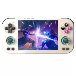 Order In Just $192.42 Anbernic Rg476h Ai Game Console, 4.7 Inch 1280*960 120hz Screen, 128gb Tf Card With 4200 Games, 8gb Lpddr4x Ram 128gb Ufs2.2 Storage, Supports Ps2, Wii, Ngc, 3ds, Psp, Dc, Ss, Ps1, Nds, N64, Arcade, Fba, Neogeo, Gba, Gbc, Gb, Sfc, Fc - Retro Grey With T