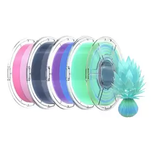Order In Just $44.37 4kg Mecpow High Speed Petg Filament - Pink-white / Blue-purple / Indigo-white / Blue-green With This Discount Coupon At Geekbuying