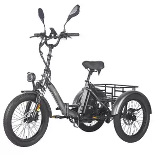Pay Only €2199.00 For Fafrees F20 Mate Electric Cargo Tricycle Upgrade Version, 500w Motor, 48v 21ah Battery, 20*3.0 Inch Tires, 25km/h Max Speed, 115km Max Range, Hydraulic Disc Brakes, Triple Suspension System, Aluminum Differential - Black With This Coupon Code At Geekbuy