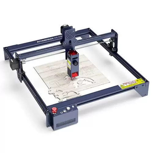 Order In Just $329.34 Atomstack A5 M50 Laser Cutter Engraver, 5-5.5w Optical Power, 40w Electric Power, Fixed Focus, Quadruple Lens Compression Spot, Cut 15mm Wood, 410x400mm With This Coupon At Geekbuying