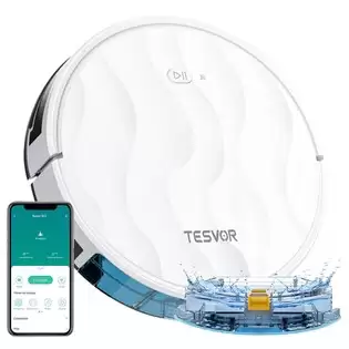 Order In Just €159.99 Tesvor M2 Robot Vacuum Cleaner With Mop Function, 6000pa Suction, Gyroscope Navigation, 600ml Dustbin, 150mins Runtime, 120sqm Max Vacuuming Area, App Control / Remote Control - White With This Discount Coupon At Geekbuying